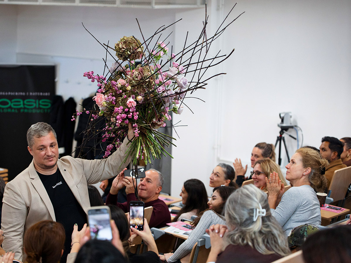Stefan Adrian Gamalie Artestry showing bouquet