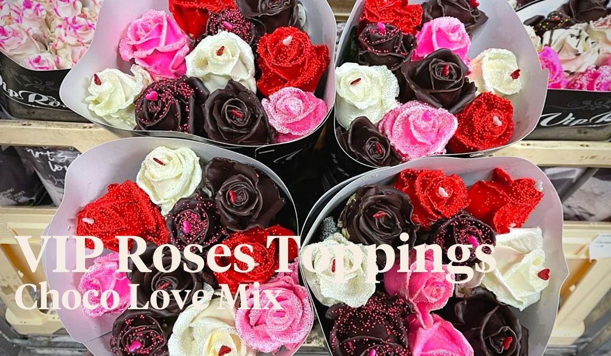 Peter van Delft weekly Menu Valentine - VIP Roses Toppings Choco Love Mix