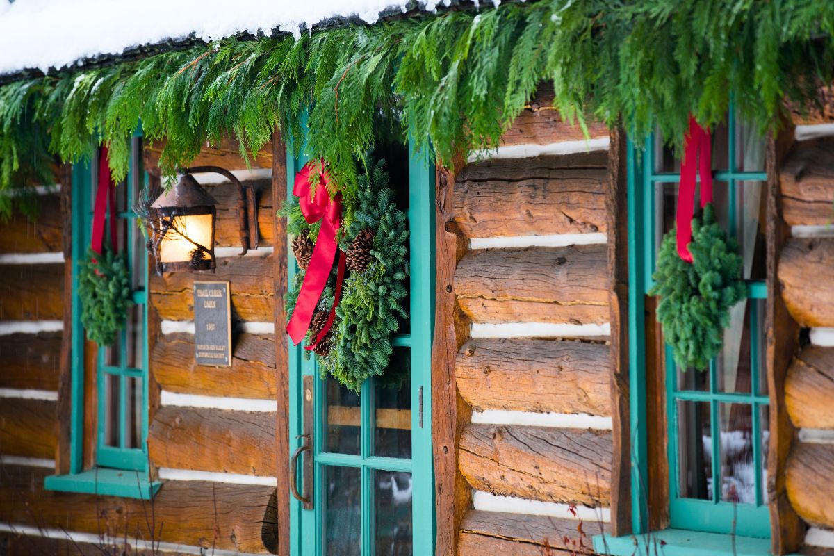 Cedar and Noble wreaths and garlands
