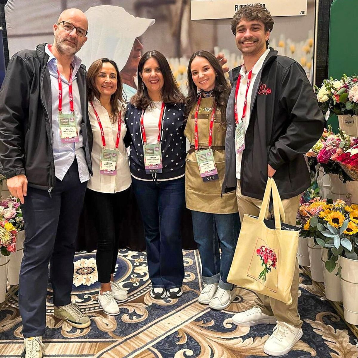 Attendees at WWFSA Miami event