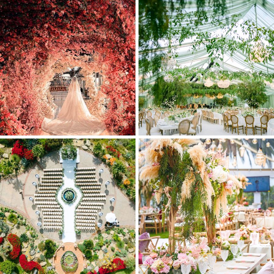 Sharon Sackss event decorations