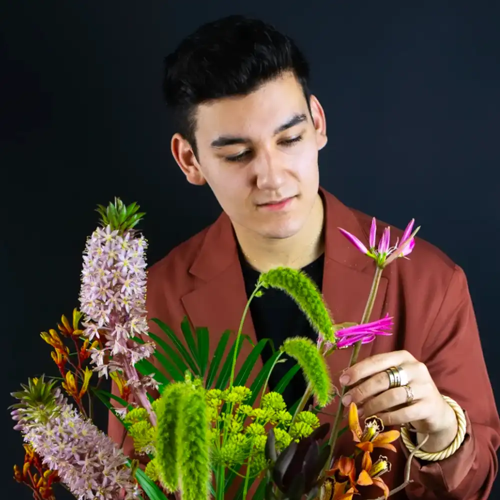 Valentin Candia Mahn florist on Thursd feature