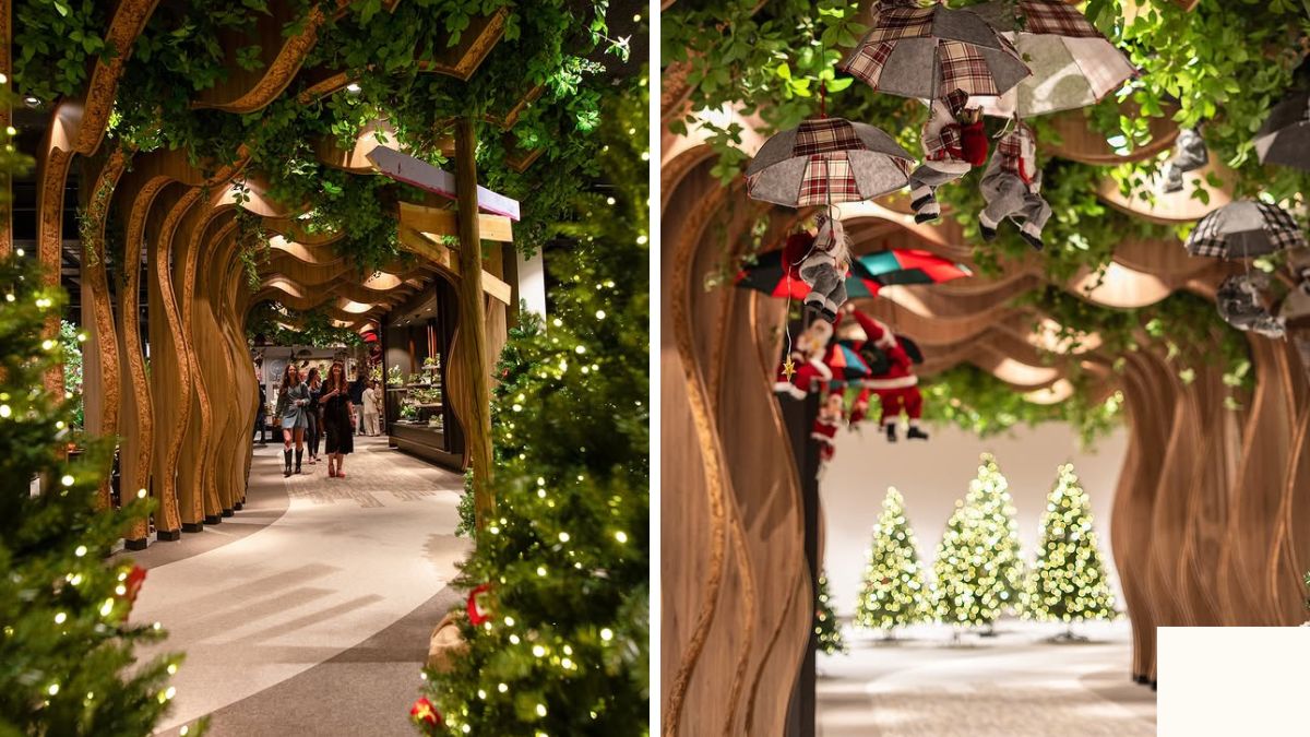 FloriWorld in Christmas setting