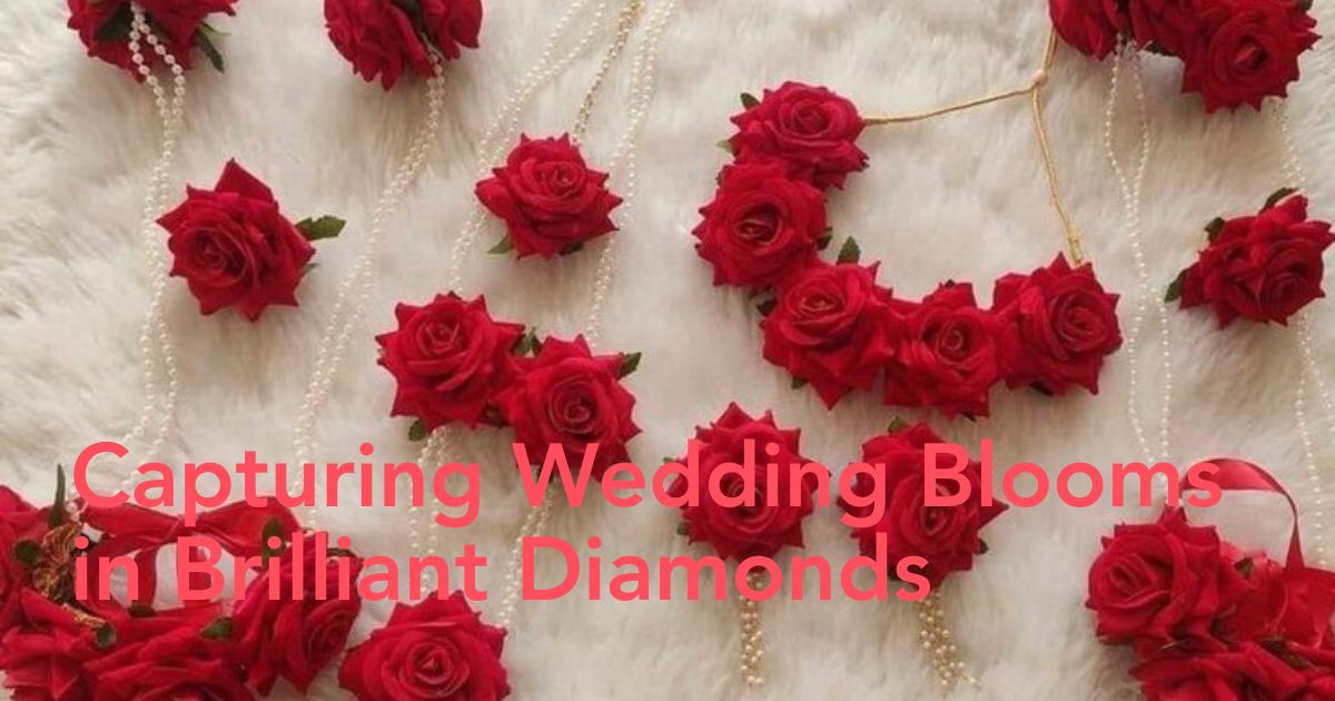 Flower Diamond Bridal Jewelry Header Image