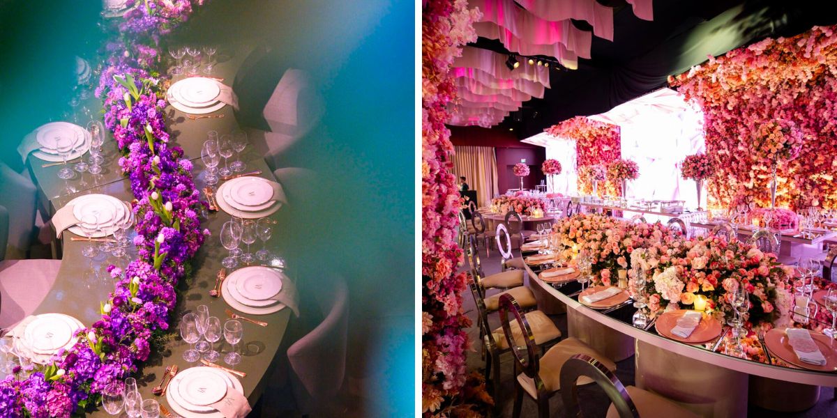 Table designs by Andrea Guimaraes