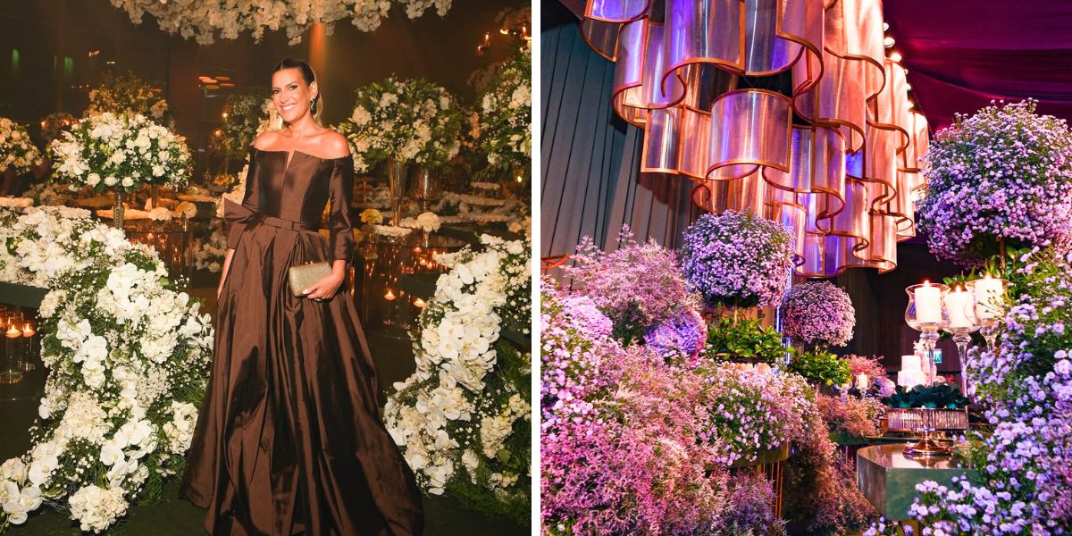 Colorful and neutro decor for weddings