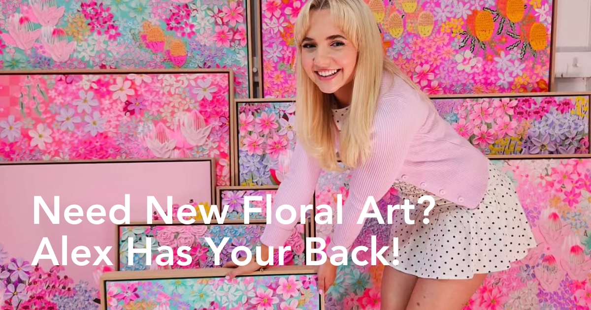 Alex Mason working on art