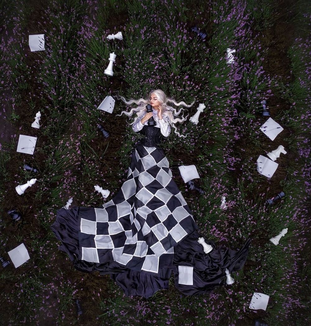 Fairytale Drone Photoshoots Feature Some of Our Favorite Flowers Floral Photography